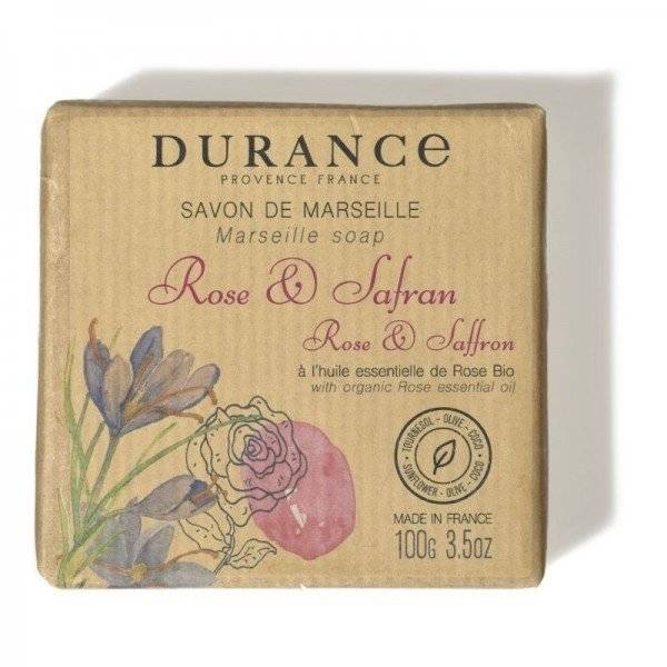 Savon Solide Rose & Safran - Durance