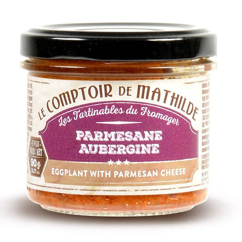Les Tartinables - Parmesane d'Aubergine - Le Comptoir de Mathilde