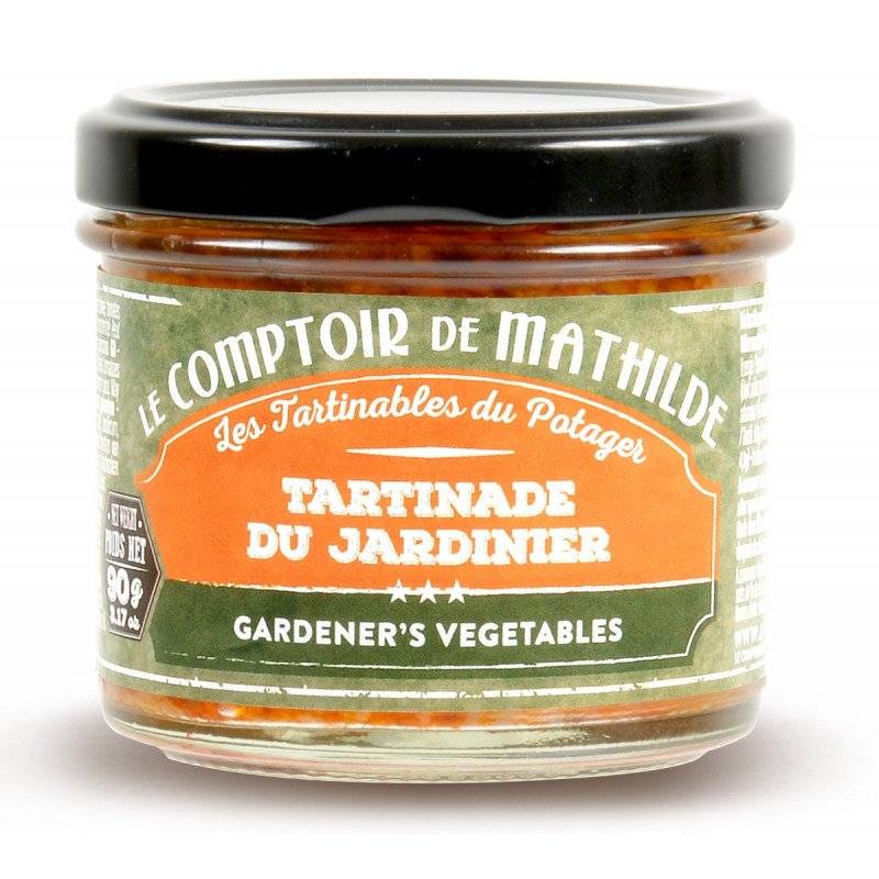 Les Tartinables - Tartinade du Jardinier - Le Comptoir de Mathilde