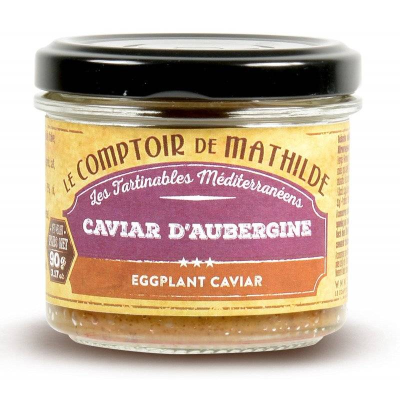 Les Tartinables - Caviar d'Aubergine - Le Comptoir de Mathilde