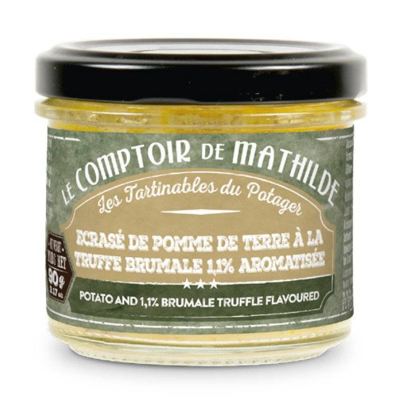 Les Tartinables - Écrase de pomme de terre à la truffe brumale 1,1% - Le Comptoir de Mathilde