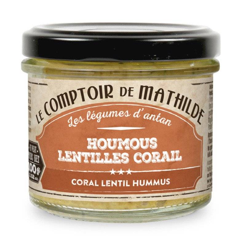 Les Tartinables - Houmous lentilles corail - Le Comptoir de Mathilde