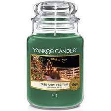 Bougie parfumée Yankee Candle Festival de sapins - Moyenne Jarre