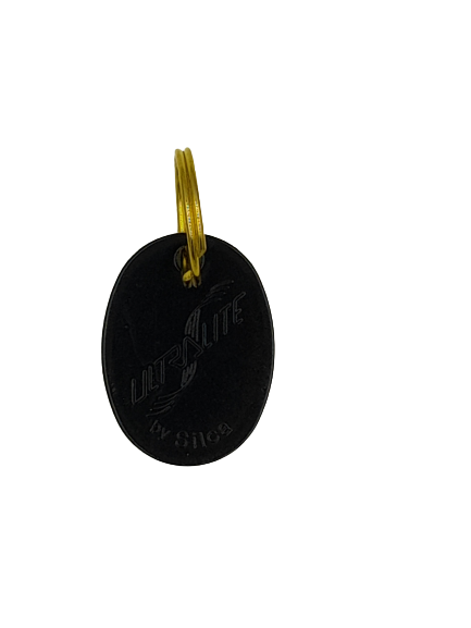 Médaille gravure personnalisée en métal noir