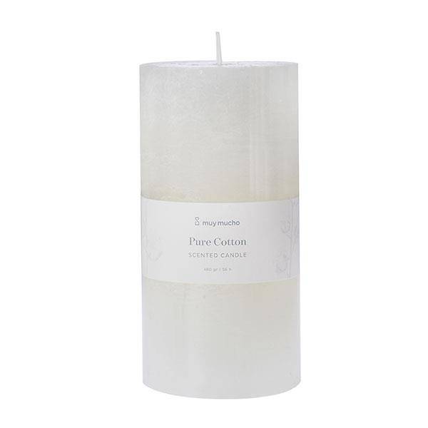 Muy Mucho Pure Cotton - Bougie décorative grande taille