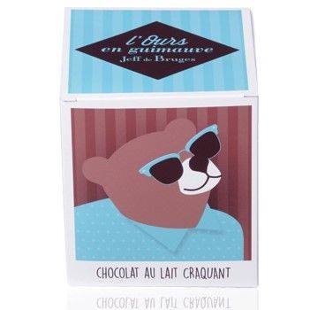 Boite 24 ours enguimauve chocolat au lait 230g - Jeff de Bruges