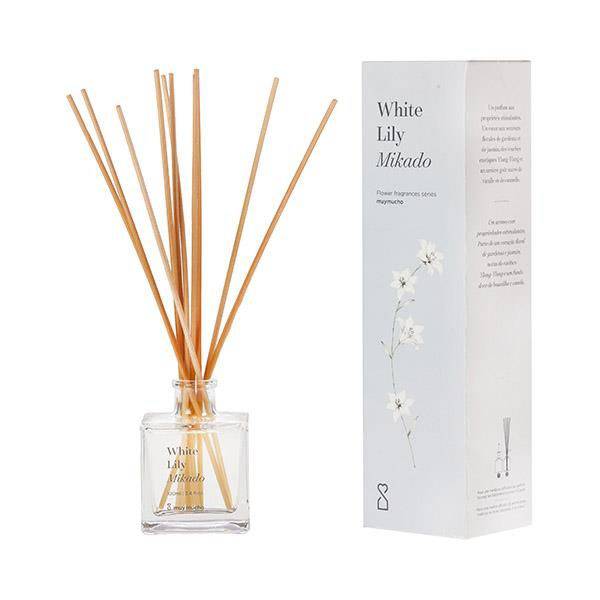 Mikado White Lily diffuseur en bouquet parfumé -  100ml - Muy mucho