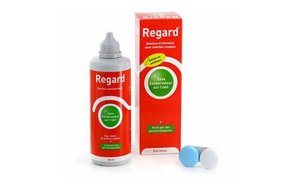 Solution stérile pour lentilles - REGARD 355 ml - Horus Pharma - Atol