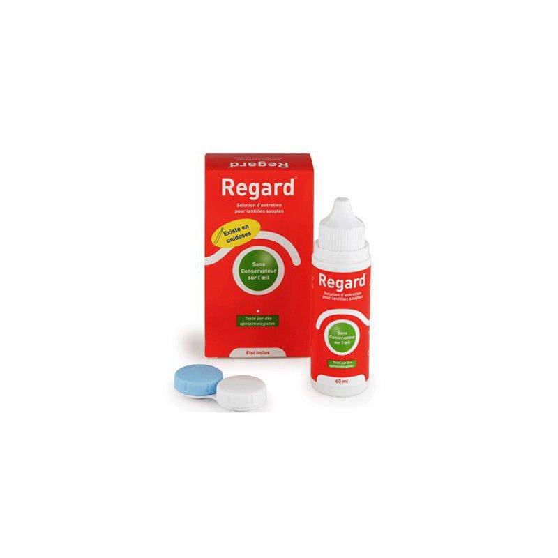 Solution stérile pour lentilles - REGARD 60 ml - Horus Pharma - Atol