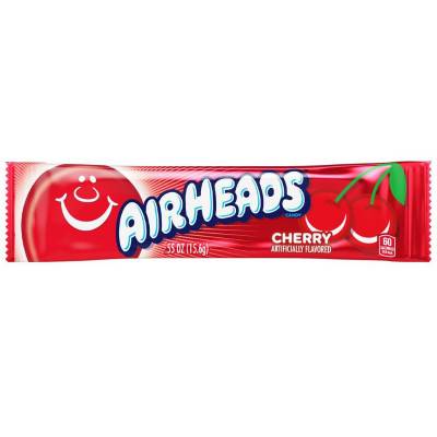 Bonbons moelleux aux fruits Air heads Cherry saveur cerise - Américains -  Glups - Air heads - Quimper