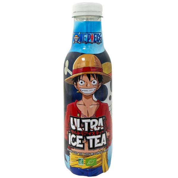 Ultra Ice Tea One Piece Luffy - thé glacé saveur fruits rouge 50cL - Glups