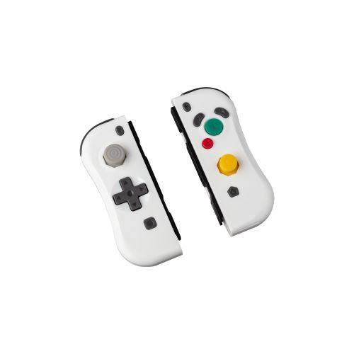 Le pack de 2 Manettes sans fil blanches Under Control Ii-Con compatibles Nintendo Switch 