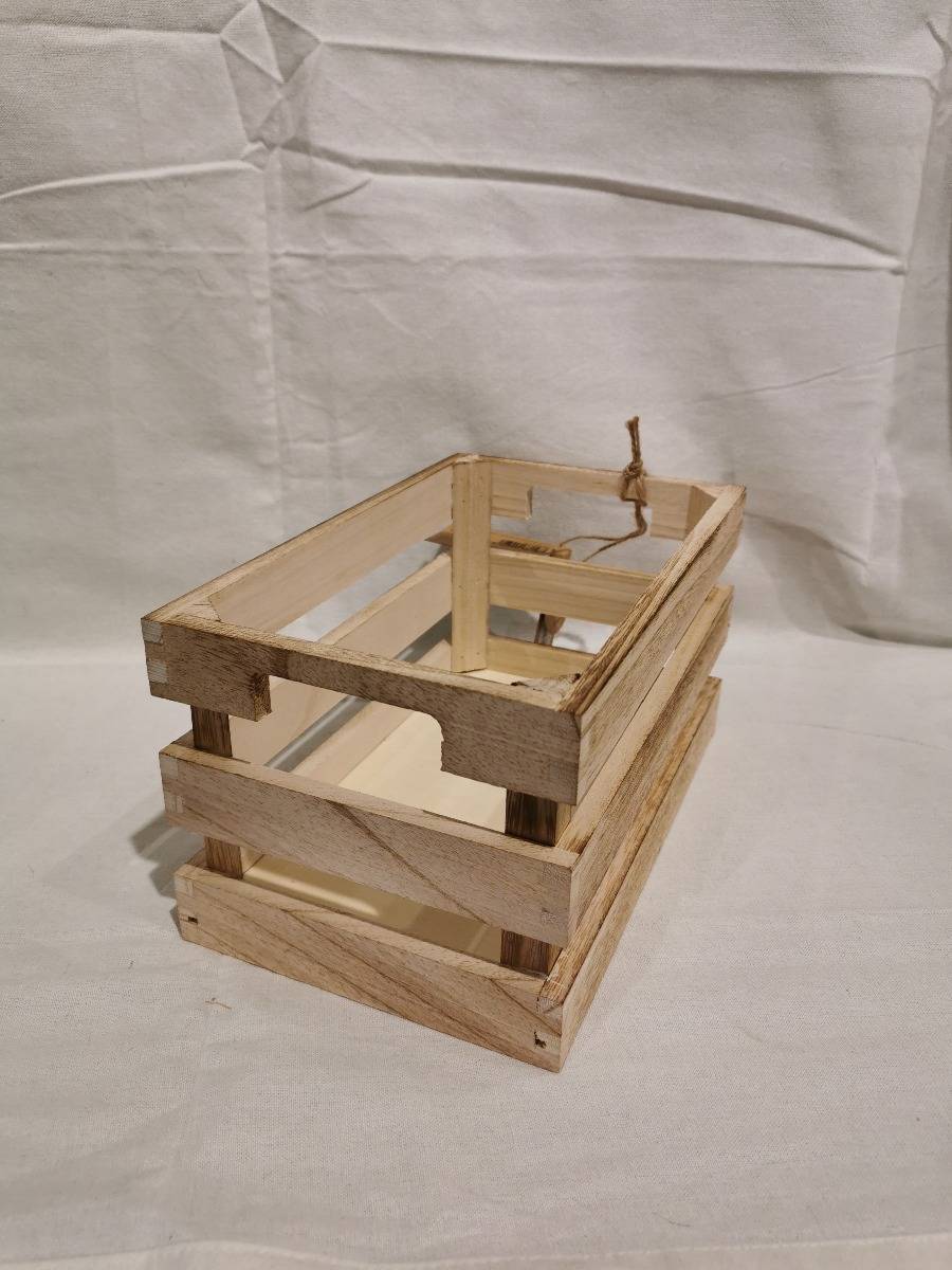 Caisse en bois avec anses pour le rangement très petit modèle - Muy Mucho