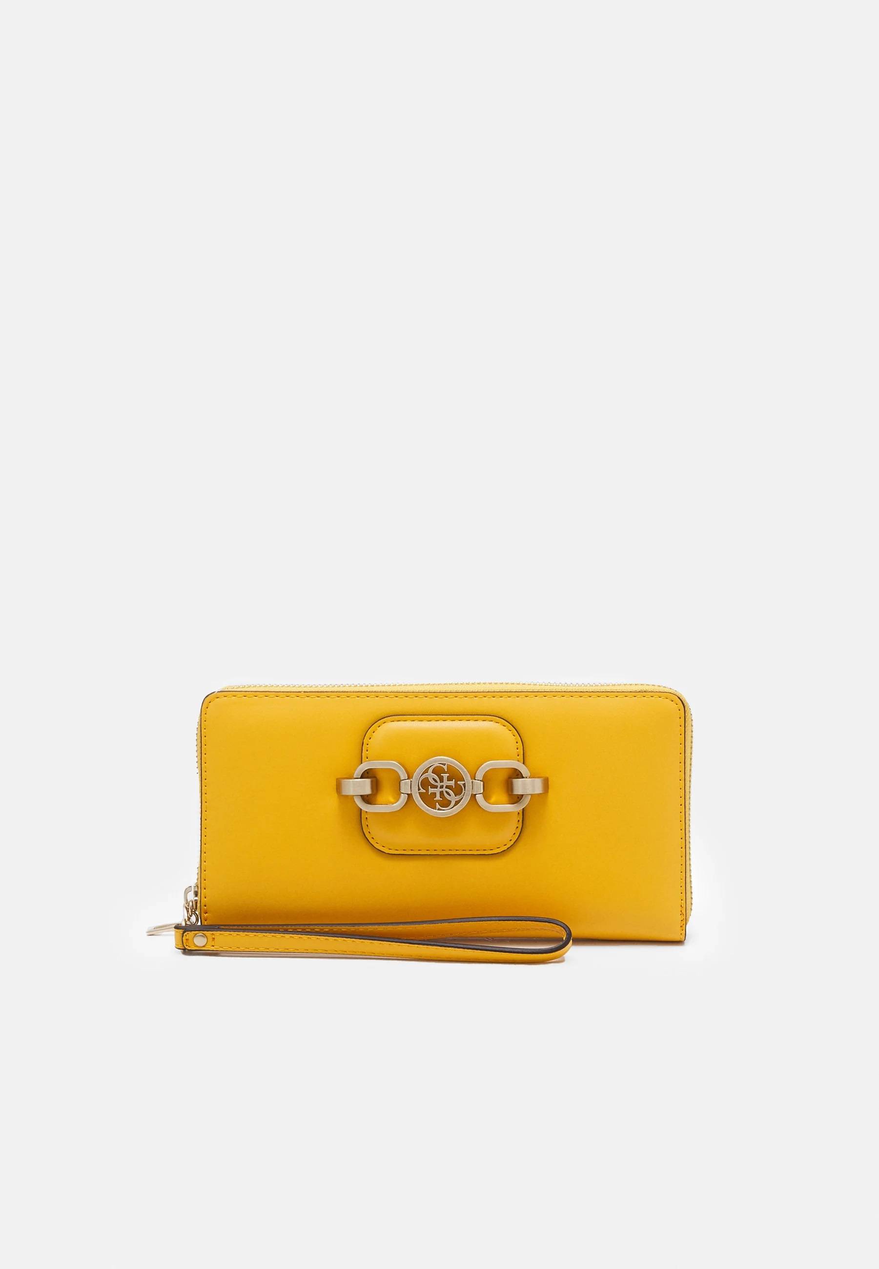 GUESS portefeuille Hensely jaune - All In Bag