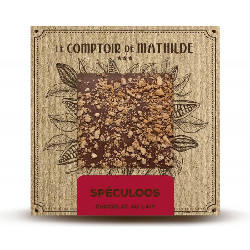 Tablette Spéculoos - Chocolat lait Le Comptoir de Mathilde