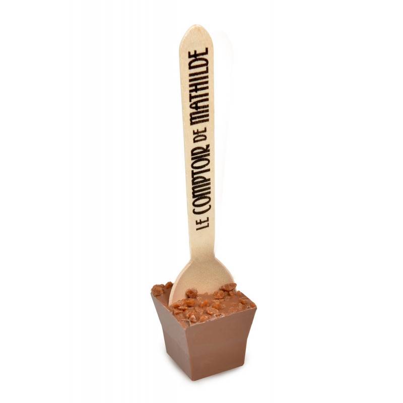 Lait Eclats de Caramel au Beurre Salé - Hot Chocolate® - Le Comptoir de Mathilde