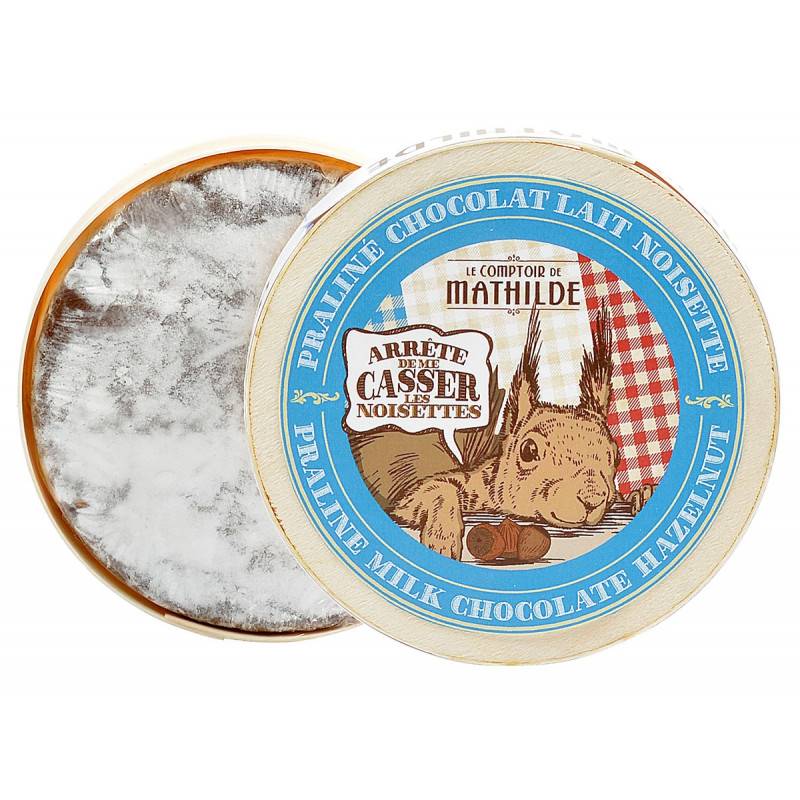 Camembert en chocolat lait praliné noisette - Le Comptoir de Mathilde