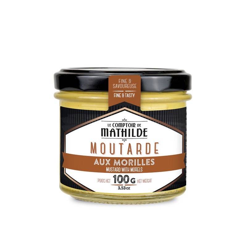Moutarde aux Morilles - 100g - Le Comptoir de Mathilde