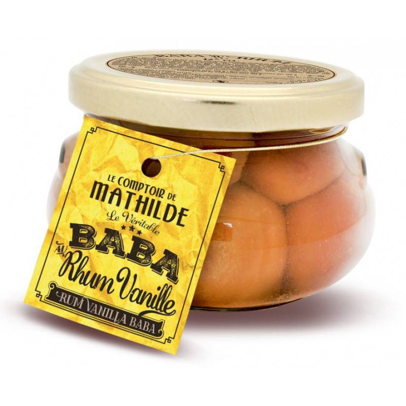 Baba Rhum Vanille - 320g - Le comptoir de Mathilde