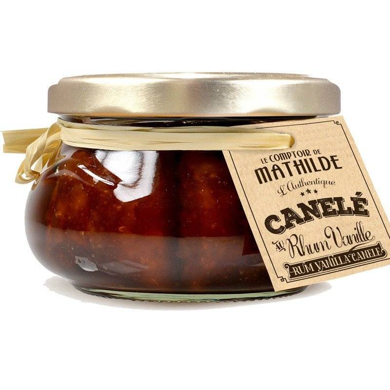 Canelé au rhum vanille - 260g - Le comptoir de Mathilde