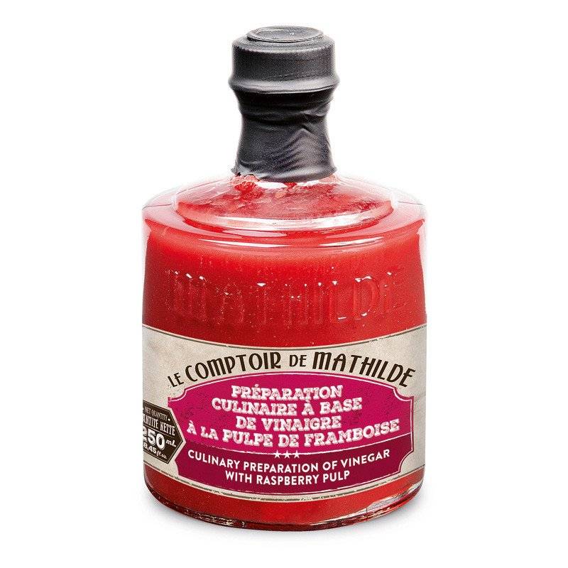 Préparation culinaire à base de Vinaigre à la Pulpe de Framboise - Le Comptoir de Mathilde