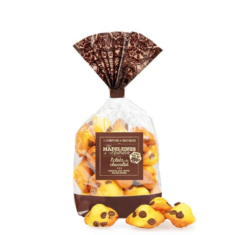 Mini madeleines aux Pépites de Chocolat - Le Comptoir de Mathilde