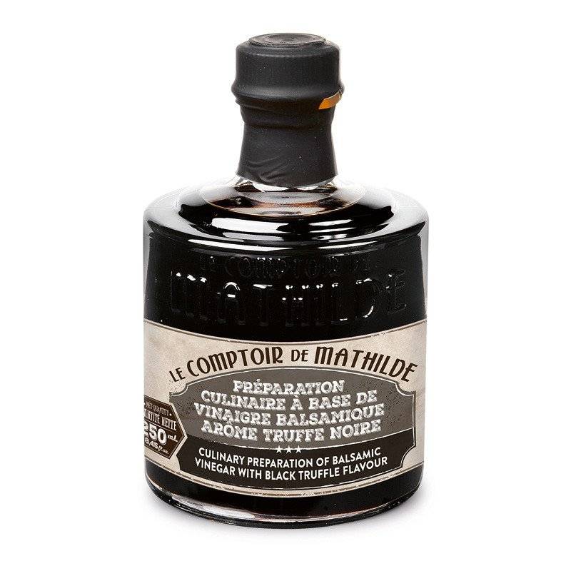 Préparation culinaire à base de vinaigre balsamique saveur Truffe noire - Le Comptoir de Mathilde