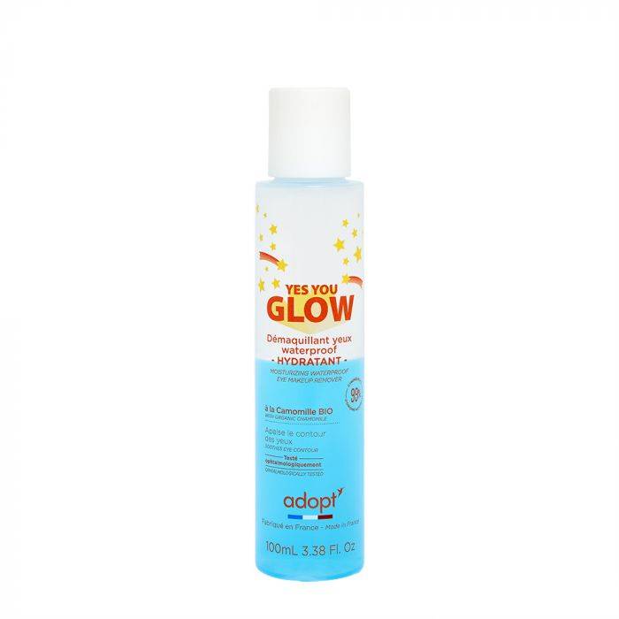 Yes you glow - Démaquillant yeux biphase waterproof hydratant 100ml -Adopt - Adopt' - Aix-en-Provence