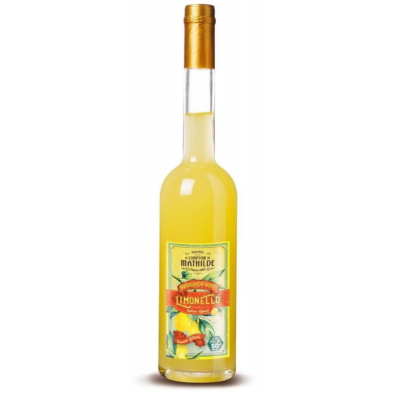 Limonello - Liqueur de Citron - 25% - Le Comptoir de Mathilde - Istres