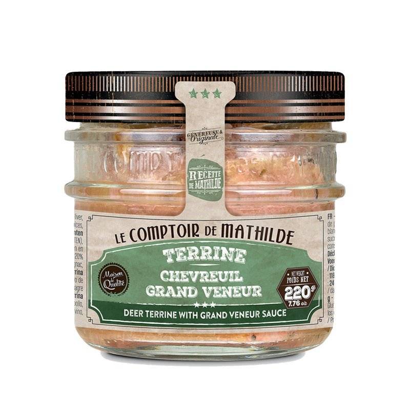 Terrine de Chevreuil Grand Veneur Le Comptoir de Mathilde Istres