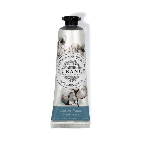 Crème pour les mains Douceur Coton Musc 30 ml - Durance