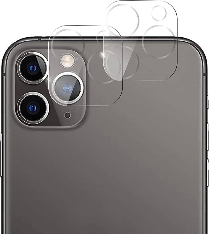 Protection Objectifs Photo Caméra arrière pour iPhone 11 Pro - Verre Trempé Haute Définition - Coques&Co
