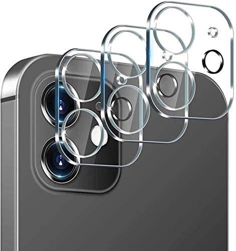 Protection Objectifs Photo Caméra arrière pour iPhone 12 Mini - Verre Trempé Haute Définition - Coques&Co