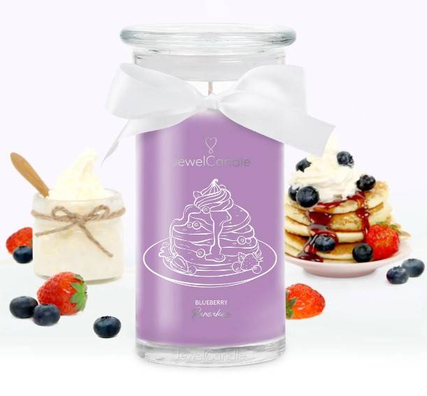 JewelCandle - Bougie Collier - Blueberry Pancakes - The Little Factory