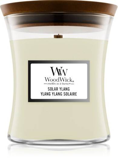 WoodWick - Bougie Moyenne Jarre - Ylang Ylang Solaire - The Little Factory