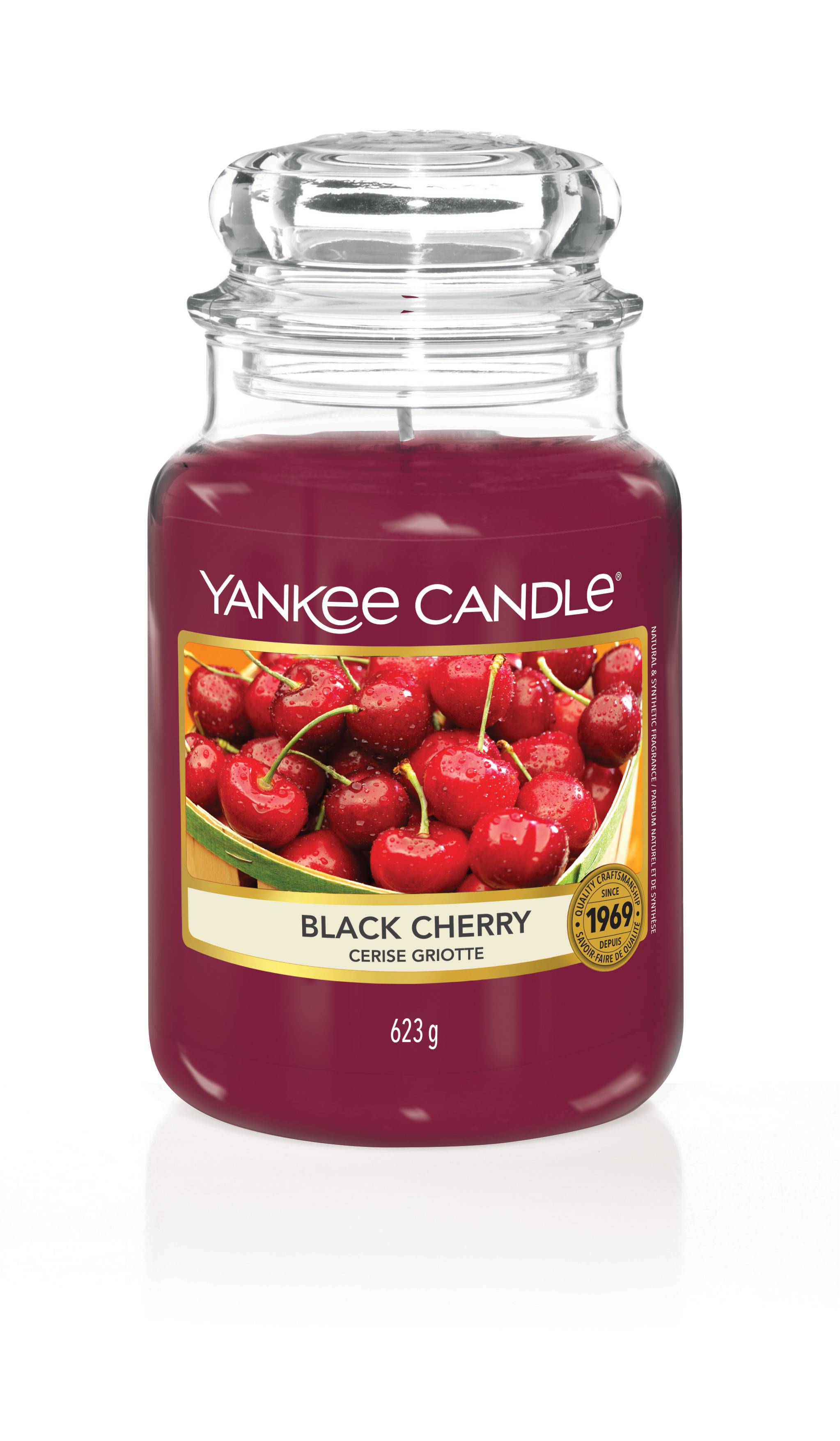 Yankee Candle - Bougie Grande jarre - Cerise Griotte - The Little Factory