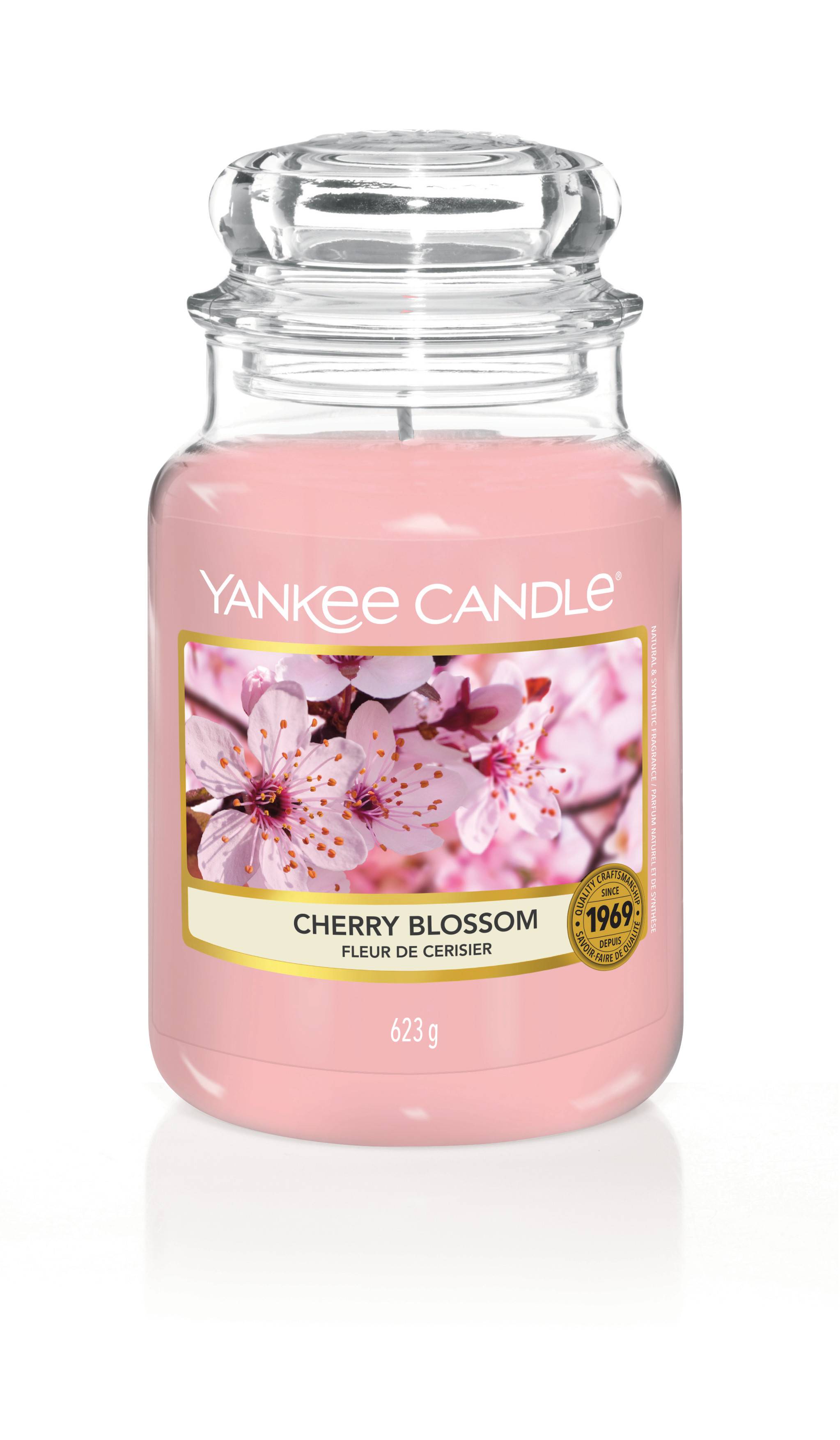 Yankee Candle - Bougie Grande jarre - Fleur De Cerisier - The Little Factory