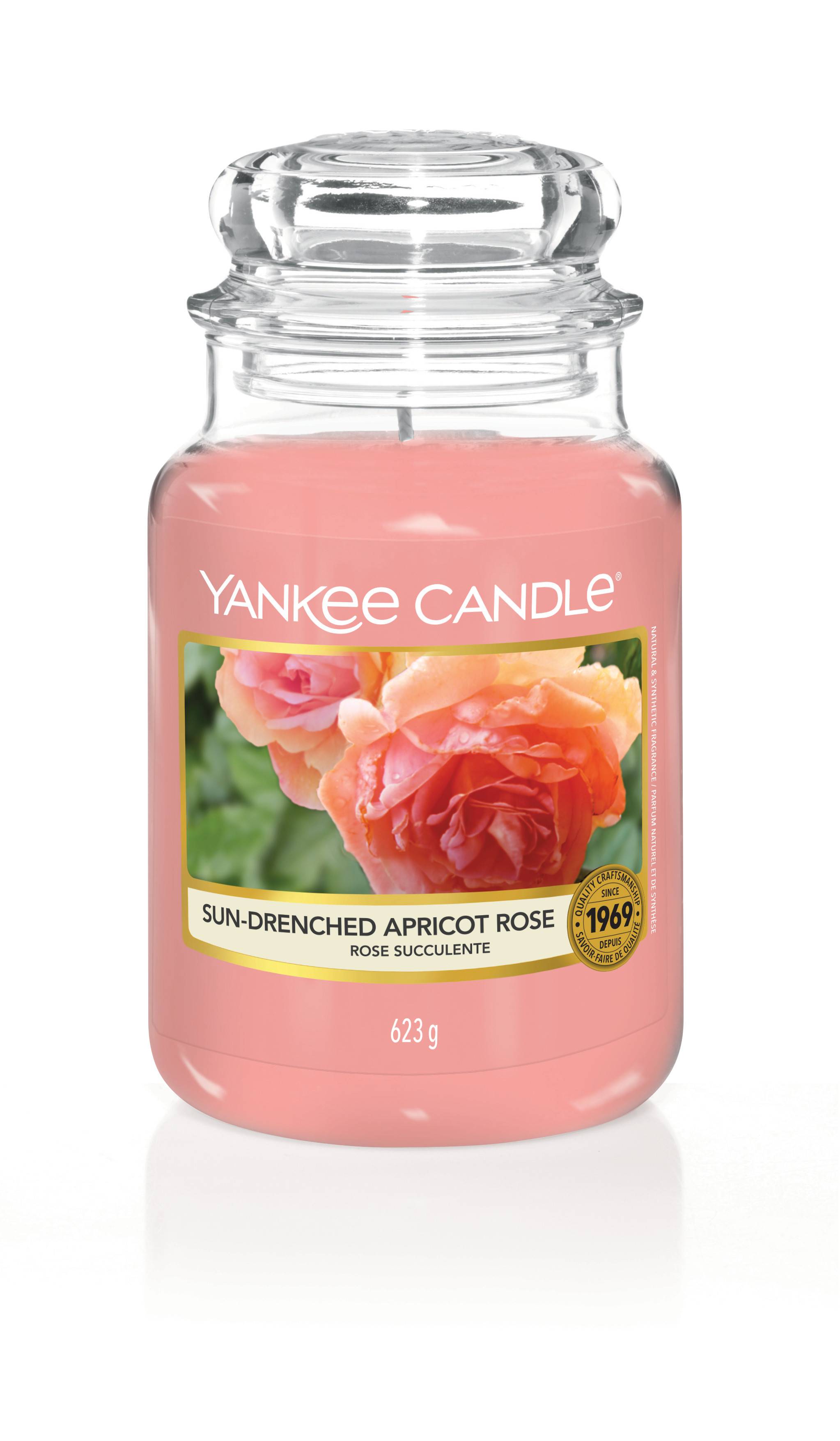 Yankee Candle - Bougie Grande jarre - Rose Succulente - The Little Factory