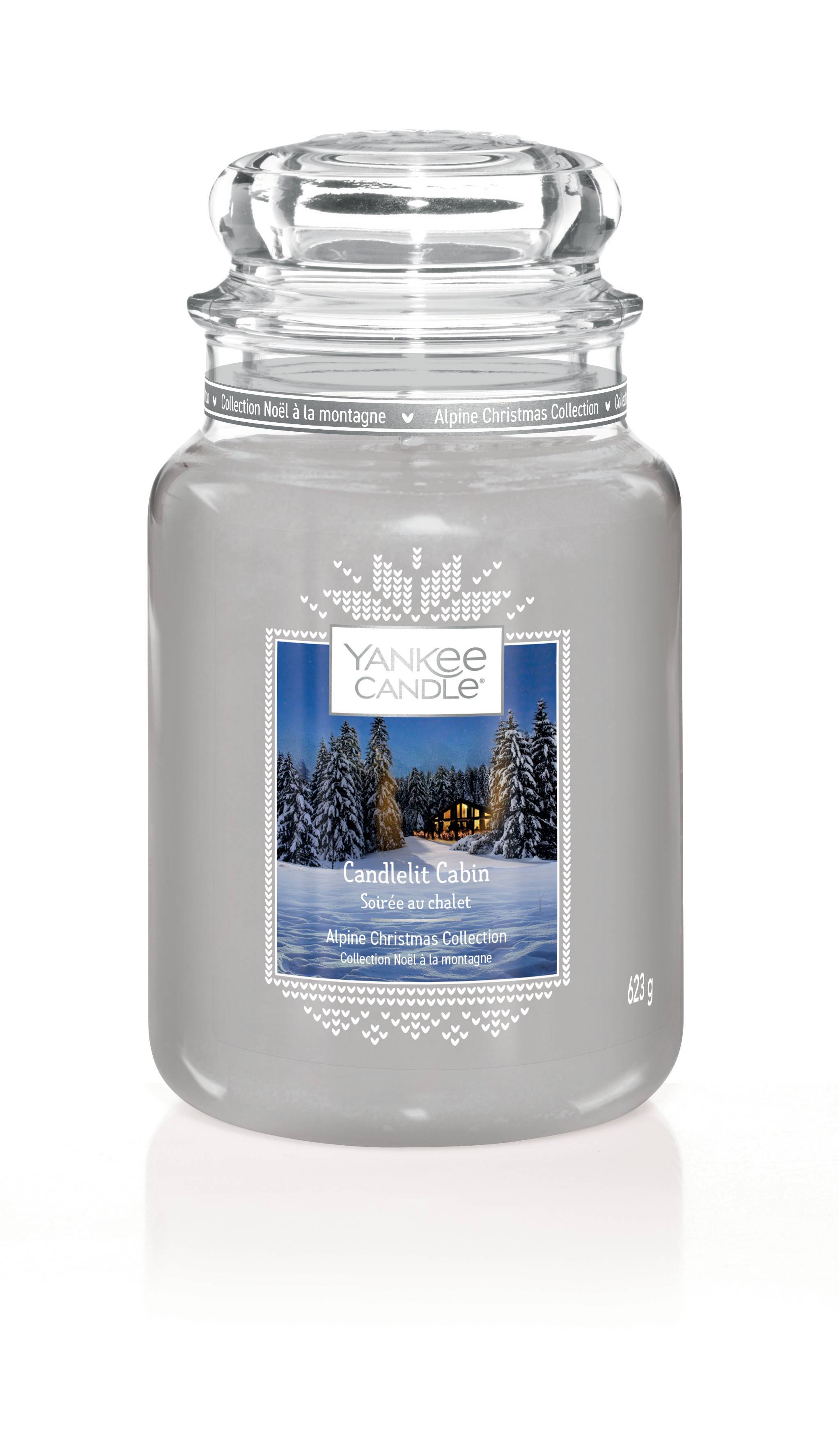 Yankee Candle - Bougie Grande jarre - Soiree Au Chalet - The Little Factory