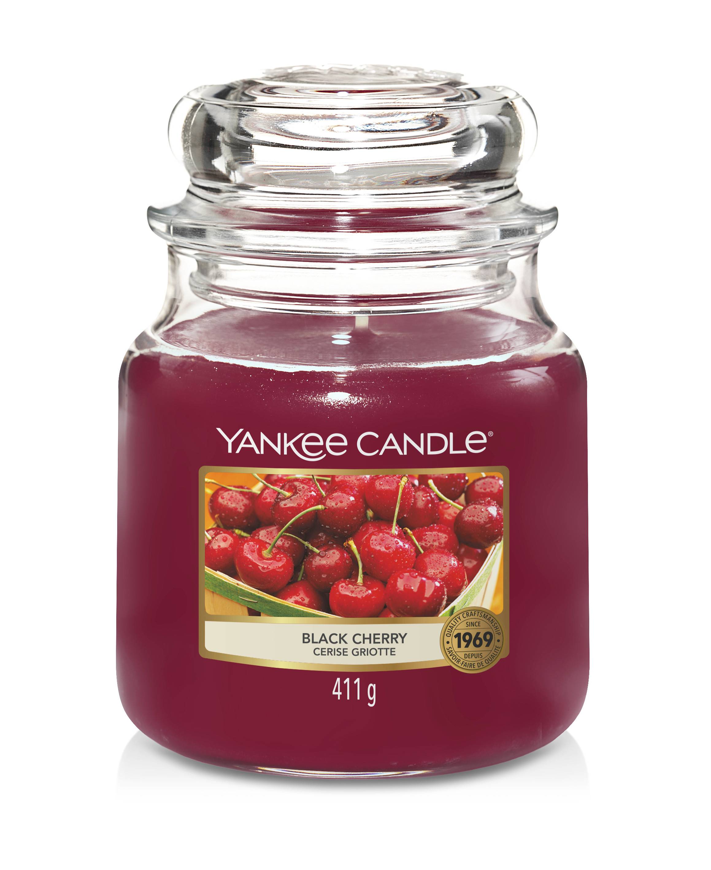 Yankee Candle - Bougie Moyenne jarre - Cerise Griotte - The Little Factory