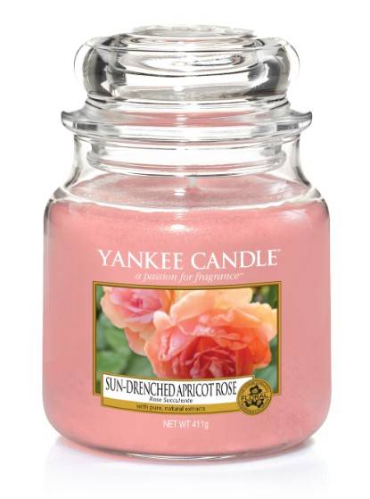 Yankee Candle - Bougie Moyenne jarre - Rose Succulente - The Little Factory