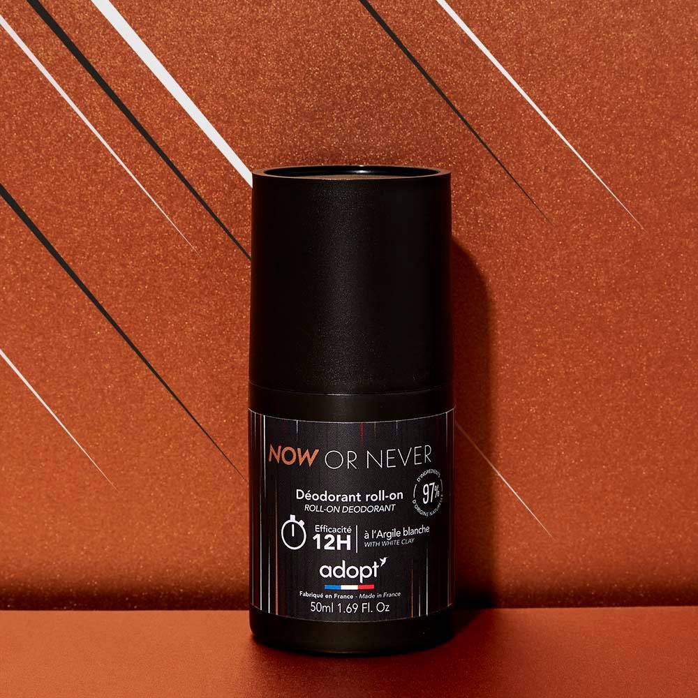 Déodorant roll-on 50ml Now or never - Vegan - Adopt'