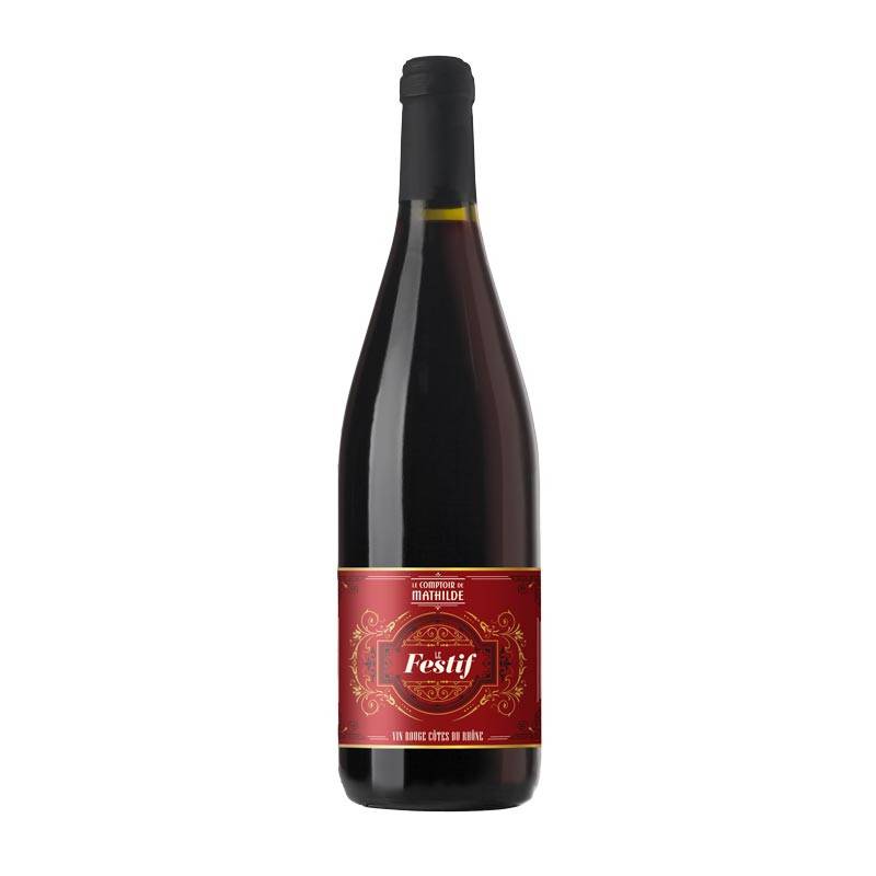 Vin Rouge Le Festif - AOC Côtes du Rhône 75cl
