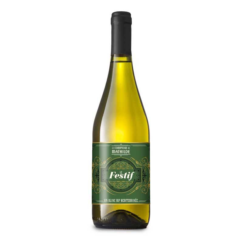 Vin Blanc Le Festif - IGP Méditerranée 75cl