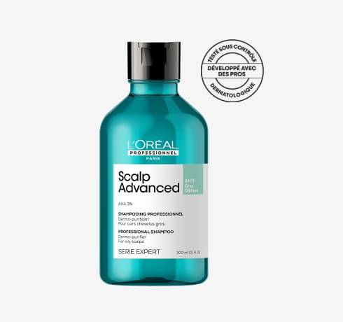 Shampoing Dermo-Purifiant Anti-Gras Scalp Advanced 300 Ml - L'Oréal Professionnel