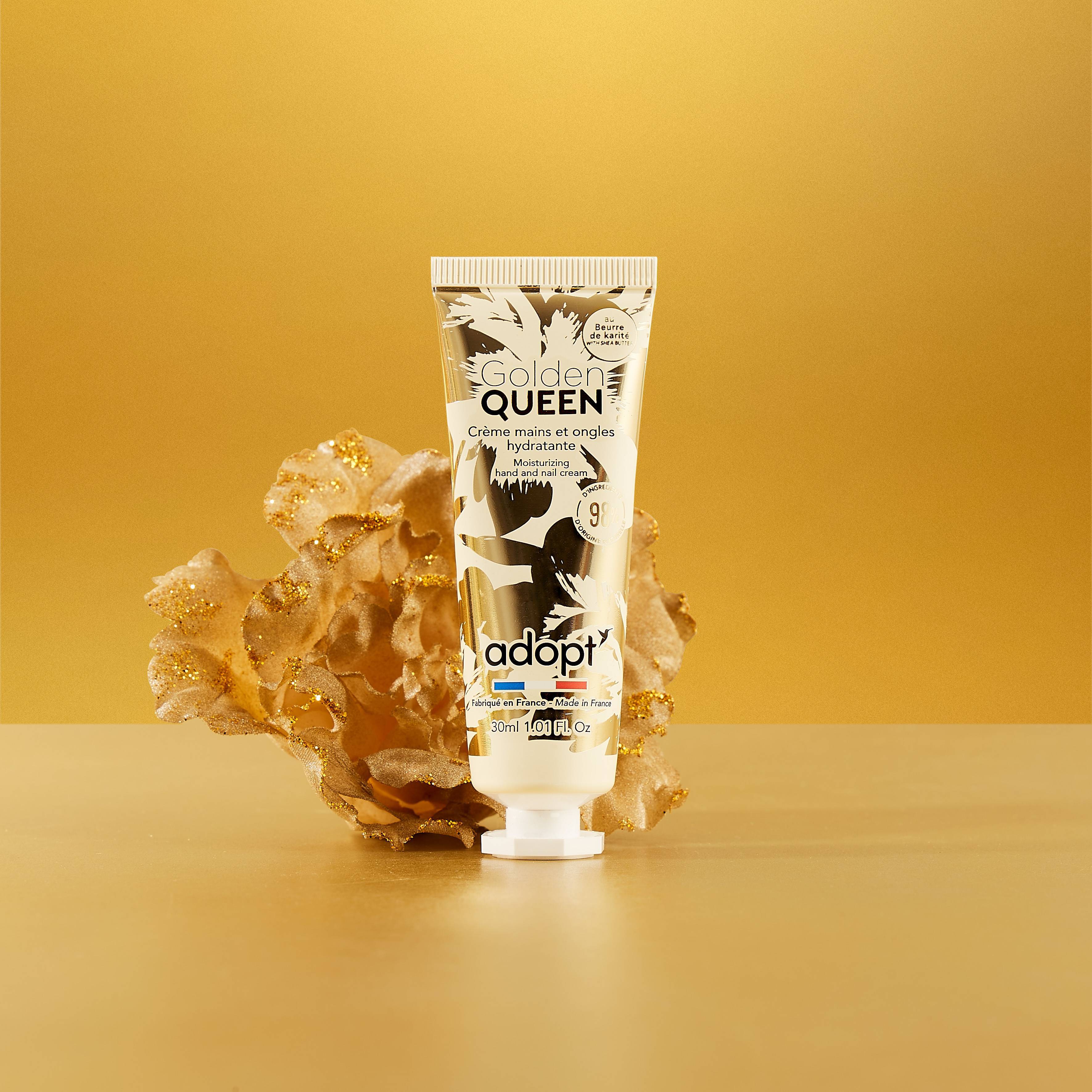 Creme mains 30 ml - Golden Queen - Vegan
