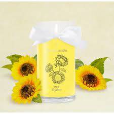 Bougie bijou JewelCandle - Boucles d'oreilles Shiny Sunflower
