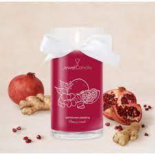Bougie bijou JewelCandle - Collier Refresh Ginger & Pomegranate
