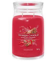 Bougie parfumée Yankee Candle - Jarre Grand Modele Cannelle Petillante