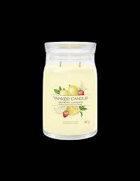 Bougie parfumée Yankee Candle - Jarre Grand Modele Limonade Glacee Aux Fruits Rouges